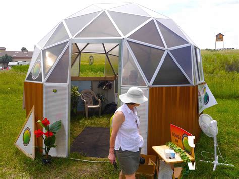 EASY to erect DOME KITs as Tiny Houses, Studios, and Green Houses ...