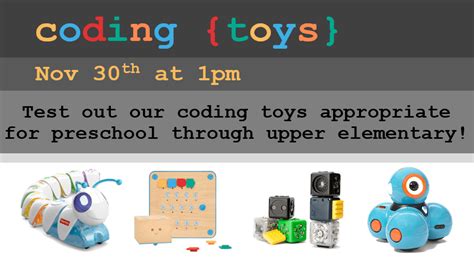 Coding Toys - Grimes Public Library