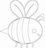 Bee Coloring Page 09  Wecoloringpagecom sketch template