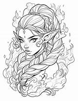 132 Fantasy Coloring Pages Printable 63  Bratz sketch template