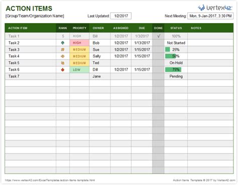 Action Plan Templates in Word & Excel (How to Create a Plan)