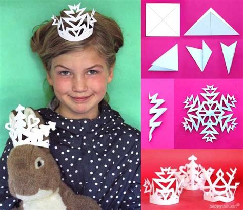 Festive Holiday crafts: Get in the holiday spirit - Make your own DIY decor! Paper Snowflake ...