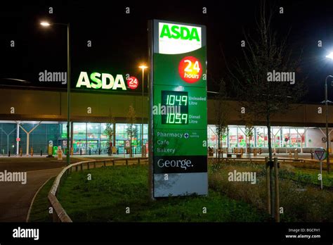 Asda supermarket store and petrol station Stock Photo - Alamy