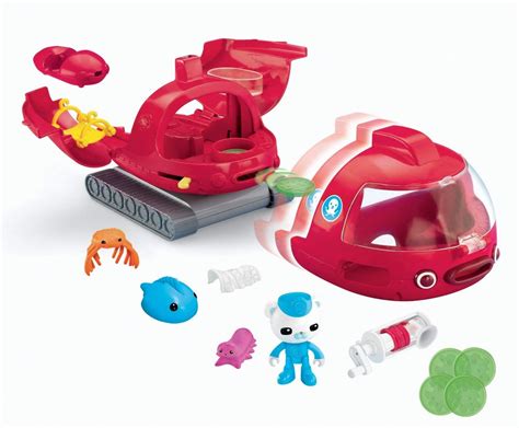 Amazon.com: Fisher-Price Octonauts Launch and Rescue Gup X Vehicle: Toys & Games