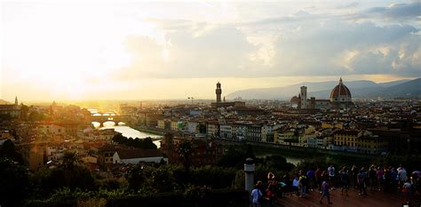 Sunset At Piazzale Michelangelo | Europe Is Our Playground