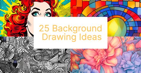 25 Creative Background Drawing Ideas for Your Next Art Project ...