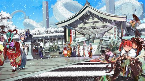 A winter meeting at the Moriya Shrine : touhou