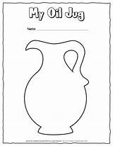 Jar Of Oil Coloring Page Pages sketch template