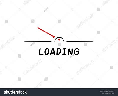 Loading Screen Design White Background Simple Stock Vector (Royalty Free) 2227846021 | Shutterstock