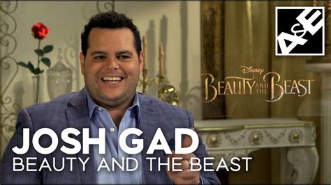 Josh Gad - Disney's Beauty and the Beast Interview - YouTube