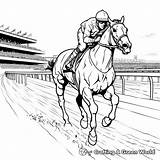 Secretariat Coloring Pages  Free & Printable sketch template