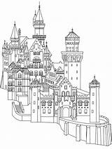 Printable Castle Coloring Pages For Kids Cool2bkids sketch template
