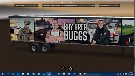 BAY AREA BUGGS TRAILER SKIN - American Truck Simulator mod | ATS mod