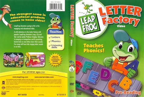 Leapfrog Letter Factory - Movie DVD Scanned Covers - Leap Frog Letter Factory-cdcovers c :: DVD ...