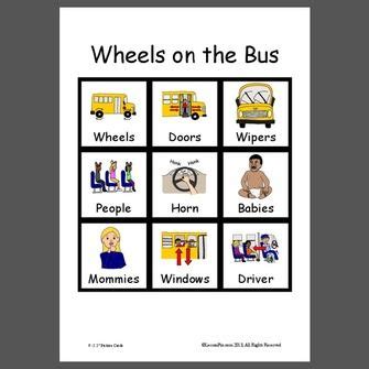 Wheels on the Bus | Wheels on the bus, Preschool songs, Preschool circle time