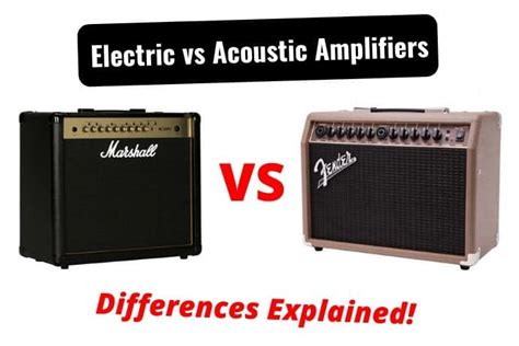 Electric Guitar Amps vs Acoustic Amps (The Full Guide) – Tone Topics