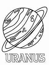 Icy Planet Uranus Coloring Page  Free Printable Pages For Kids sketch template