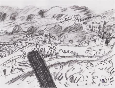 English Landscape | My drawings, Landscape, Artwork