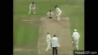 SHANE WARNE - THE MIKE GATTING BALL VS ENGLAND 1993 on Make a GIF