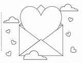 Heart Coloring Pages For Valentines Day sketch template