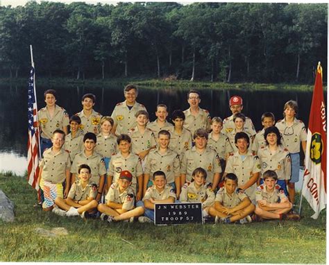 Boy Scout Troop 57 at JN Webster Scout Camp - 1989 | Flickr