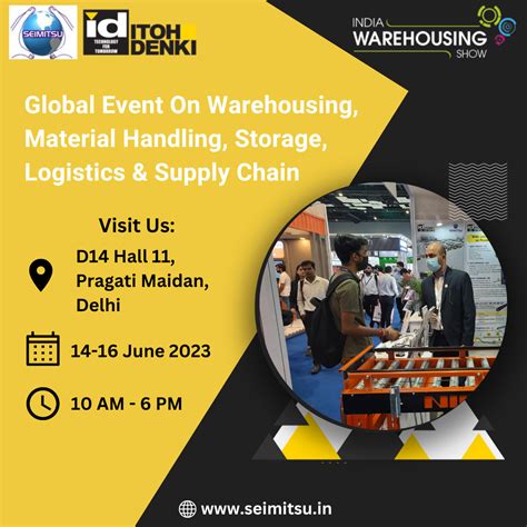 IWS 2023 | India Warehousing Show | SEIMITSU