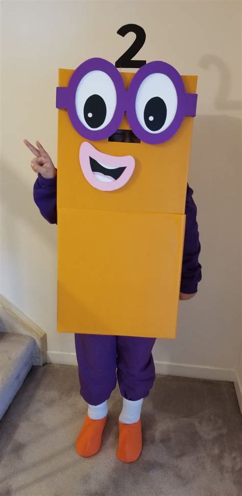 Numberblocks Five Costume, Halloween Costume, Birthday Costume ...