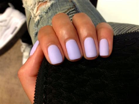 Matte Pastel Purple | Purple nails, Nails, Cute nails
