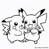 Pikachu Coloring Pages  Free & Printable sketch template
