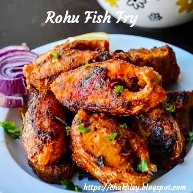 Rohu/Carp Fish Fry Recipe - Chakhley