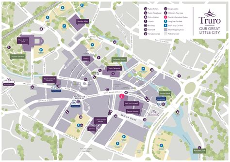 New map for Truro city centre | Business Cornwall