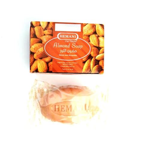 Миндальное мыло Hemani Almond Soap 75gm