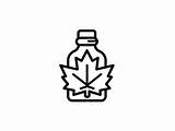 Tasty Maple Syrup Coloring  Coloring Page sketch template