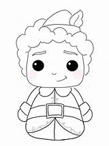 Buddy The Elf coloring page  Free Printable sketch template