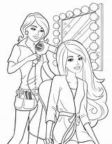 Free Coloring Pages Fashion Girl sketch template