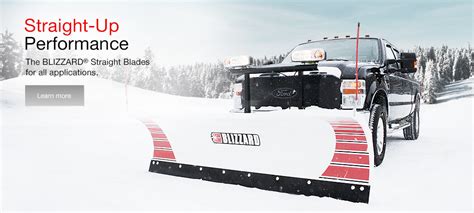 Snow Plows, Spreaders, Snow Removal Equipment | Blizzard Snowplows