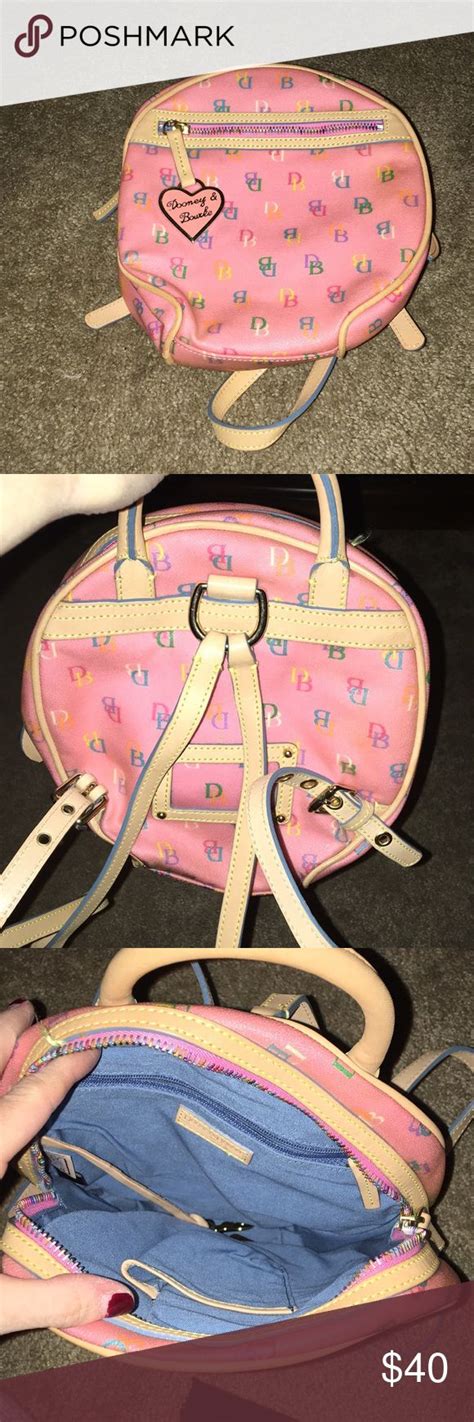 Dooney and Bourke mini backpack | Dooney & bourke, Pink backpack, Mini ...