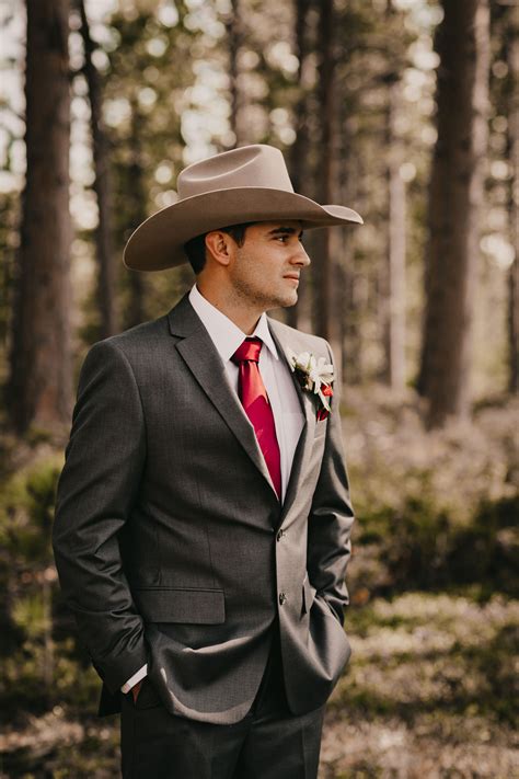 Pin by Summer Simianer on our wedding | Cowboy wedding attire, Cowboy wedding, Country groom attire