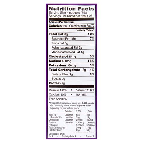 Mcdonald S 10 Piece Nuggets Nutrition Facts | Besto Blog