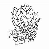 Flowers Coloring Pages  Free Printable sketch template