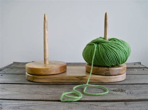 Yarn caddy double yarn holder for knitting and by WrapNTurn