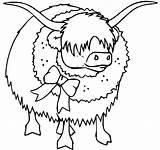 Yak Coloring Pages Printable For Free Download sketch template