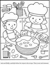 Colouring In Page  Sample From Color & Cook Story Coloring Book sketch template