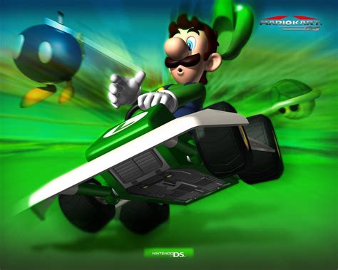 Mario Kart Luigi - Luigi Wallpaper (5433908) - Fanpop