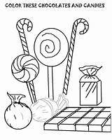 Free Printable Candy Coloring Pages For Kids sketch template