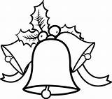 Christmas Bell Ornament Coloring Pages Sketch Page sketch template