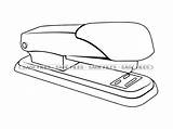 Stapler Outline SVG School Supplies Svg Office Clipart  sketch template