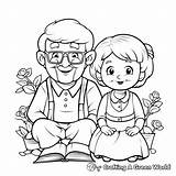Grandparents Day Coloring Pages  Free & Printable sketch template