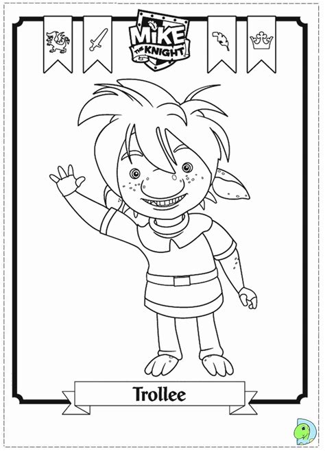 Mike The Knight Coloring Pages - Coloring Home