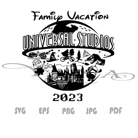 Family Vacation 2023 Svg Family Trip Svg Universal Studios - Etsy Canada